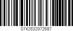 Código de barras (EAN, GTIN, SKU, ISBN): '0742832972697'