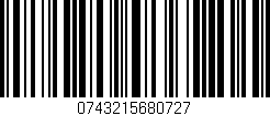 Código de barras (EAN, GTIN, SKU, ISBN): '0743215680727'