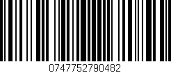 Código de barras (EAN, GTIN, SKU, ISBN): '0747752790482'