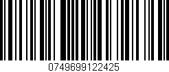 Código de barras (EAN, GTIN, SKU, ISBN): '0749699122425'