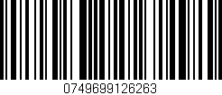 Código de barras (EAN, GTIN, SKU, ISBN): '0749699126263'