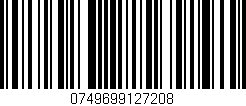 Código de barras (EAN, GTIN, SKU, ISBN): '0749699127208'