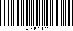 Código de barras (EAN, GTIN, SKU, ISBN): '0749699128113'