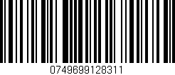 Código de barras (EAN, GTIN, SKU, ISBN): '0749699128311'