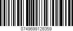 Código de barras (EAN, GTIN, SKU, ISBN): '0749699128359'