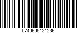 Código de barras (EAN, GTIN, SKU, ISBN): '0749699131236'
