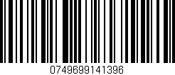 Código de barras (EAN, GTIN, SKU, ISBN): '0749699141396'