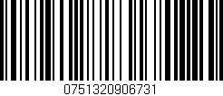 Código de barras (EAN, GTIN, SKU, ISBN): '0751320906731'