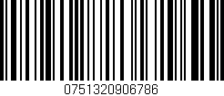 Código de barras (EAN, GTIN, SKU, ISBN): '0751320906786'