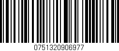 Código de barras (EAN, GTIN, SKU, ISBN): '0751320906977'