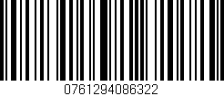 Código de barras (EAN, GTIN, SKU, ISBN): '0761294086322'