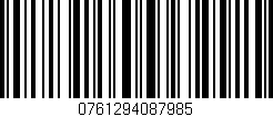 Código de barras (EAN, GTIN, SKU, ISBN): '0761294087985'