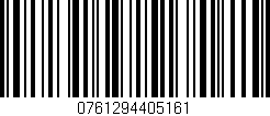 Código de barras (EAN, GTIN, SKU, ISBN): '0761294405161'