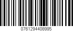 Código de barras (EAN, GTIN, SKU, ISBN): '0761294408995'