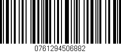 Código de barras (EAN, GTIN, SKU, ISBN): '0761294506882'