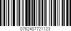 Código de barras (EAN, GTIN, SKU, ISBN): '0762407721123'
