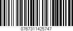 Código de barras (EAN, GTIN, SKU, ISBN): '0767311425747'