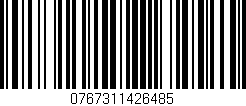 Código de barras (EAN, GTIN, SKU, ISBN): '0767311426485'