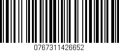 Código de barras (EAN, GTIN, SKU, ISBN): '0767311426652'