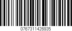 Código de barras (EAN, GTIN, SKU, ISBN): '0767311426935'