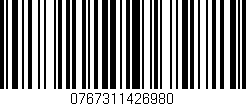 Código de barras (EAN, GTIN, SKU, ISBN): '0767311426980'