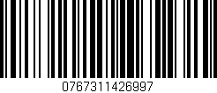 Código de barras (EAN, GTIN, SKU, ISBN): '0767311426997'
