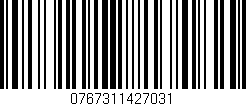 Código de barras (EAN, GTIN, SKU, ISBN): '0767311427031'