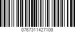 Código de barras (EAN, GTIN, SKU, ISBN): '0767311427109'