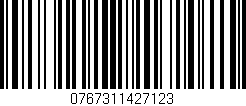 Código de barras (EAN, GTIN, SKU, ISBN): '0767311427123'
