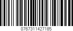 Código de barras (EAN, GTIN, SKU, ISBN): '0767311427185'