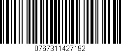 Código de barras (EAN, GTIN, SKU, ISBN): '0767311427192'