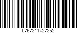 Código de barras (EAN, GTIN, SKU, ISBN): '0767311427352'