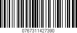 Código de barras (EAN, GTIN, SKU, ISBN): '0767311427390'