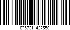 Código de barras (EAN, GTIN, SKU, ISBN): '0767311427550'