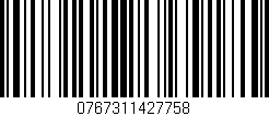 Código de barras (EAN, GTIN, SKU, ISBN): '0767311427758'