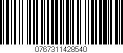 Código de barras (EAN, GTIN, SKU, ISBN): '0767311428540'