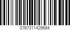Código de barras (EAN, GTIN, SKU, ISBN): '0767311428694'