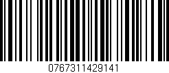 Código de barras (EAN, GTIN, SKU, ISBN): '0767311429141'