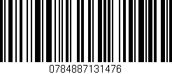Código de barras (EAN, GTIN, SKU, ISBN): '0784887131476'