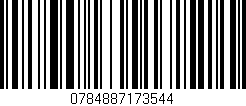Código de barras (EAN, GTIN, SKU, ISBN): '0784887173544'
