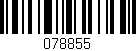 Código de barras (EAN, GTIN, SKU, ISBN): '078855'