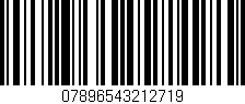 Código de barras (EAN, GTIN, SKU, ISBN): '07896543212719'