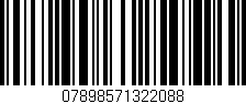 Código de barras (EAN, GTIN, SKU, ISBN): '07898571322088'
