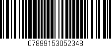 Código de barras (EAN, GTIN, SKU, ISBN): '07899153052348'