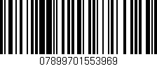 Código de barras (EAN, GTIN, SKU, ISBN): '07899701553969'