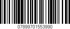 Código de barras (EAN, GTIN, SKU, ISBN): '07899701553990'