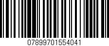 Código de barras (EAN, GTIN, SKU, ISBN): '07899701554041'