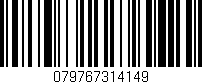 Código de barras (EAN, GTIN, SKU, ISBN): '079767314149'