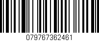 Código de barras (EAN, GTIN, SKU, ISBN): '079767362461'
