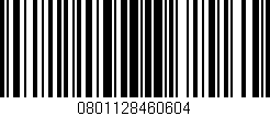 Código de barras (EAN, GTIN, SKU, ISBN): '0801128460604'
